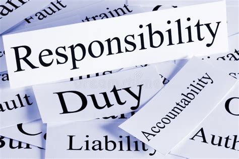 Responsibility Concept stock photo. Image of authority - 25321624