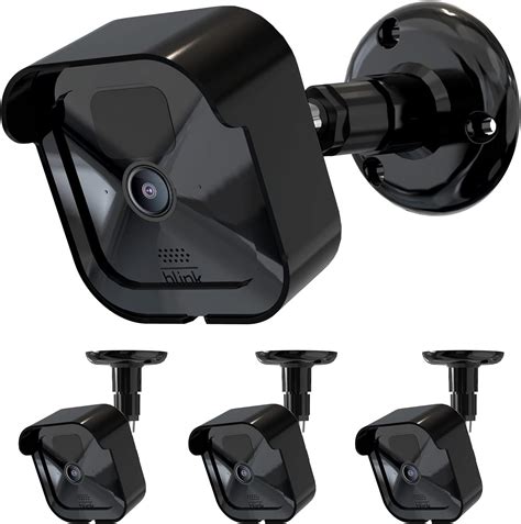 Blink Outdoor Camera Mount, 3 Pack Weatherproof Protective Housing Cover with 360 Degree ...