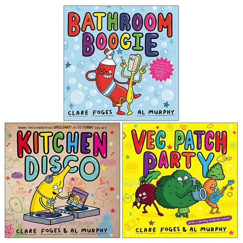 Clare Foges Kitchen Disco Collection 3 Picture Books Set - Paperback ...