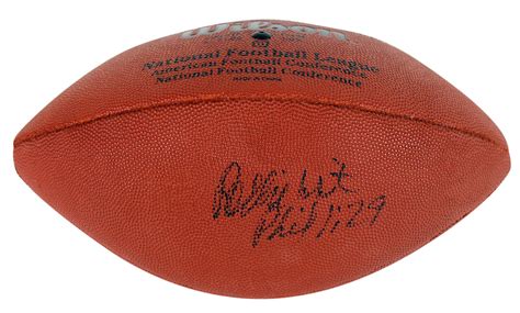 Lot Detail - Reggie White Signed Wilson NFL Football (JSA)