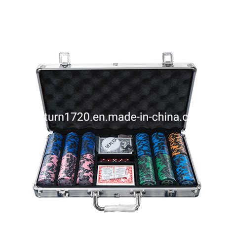 Clay Classic Casino Chips 5 Colors Texas Poker Chips Set 300 Poker Set ...