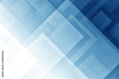 Blue and white abstract background pattern with texture and diamond ...