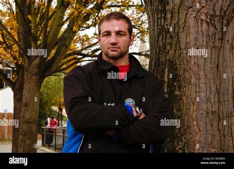 Steve Borthwick rugby captain of England and Bath RFC Stock Photo - Alamy