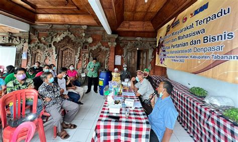 Tingkatkan Kemandirian Masyarakat, Fakultas Pertanian dan Bisnis ...