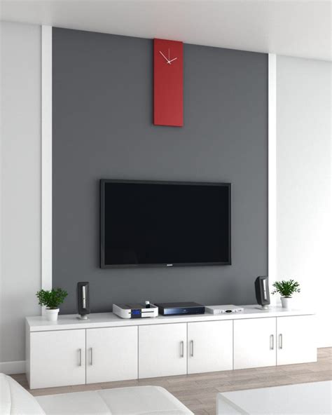 10 Gorgeous Accent Wall Ideas Behind TV (Elegant and Stylish Backdrop) - roomdsign.com