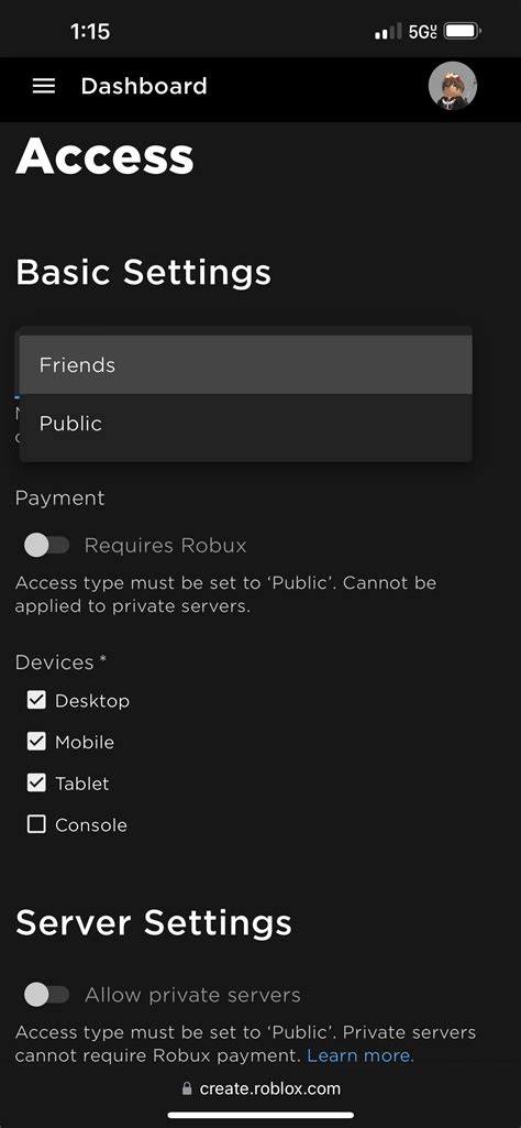 Access Page on Creator Dashboard is missing - Website Bugs - Developer Forum | Roblox