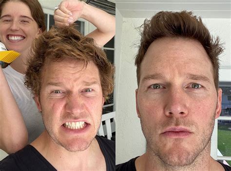 Chris Pratt from Celebrity At-Home Hair Transformations | E! News