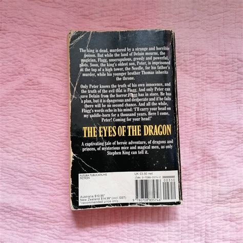 Stephen King The Eyes of the Dragon 1987 Fantasy Horror | Etsy