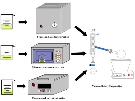 Extraction procedures of ultrasound-assisted extraction (UAE),... | Download Scientific Diagram