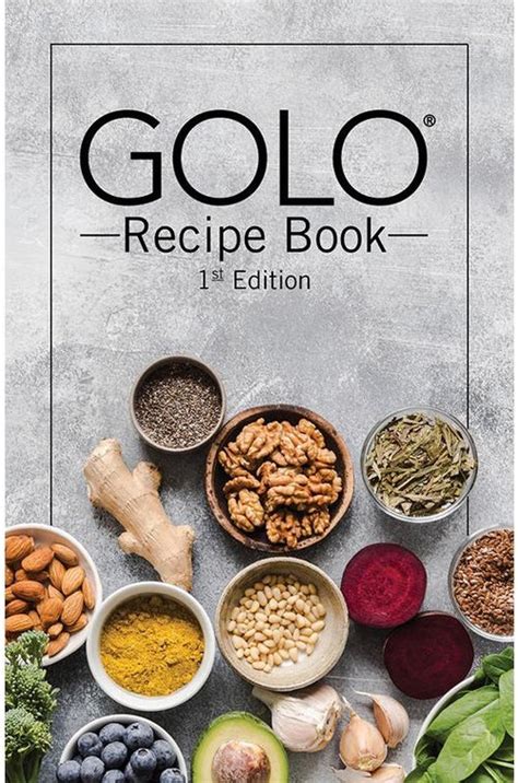 GOLO Recipe Book – 1st Edition