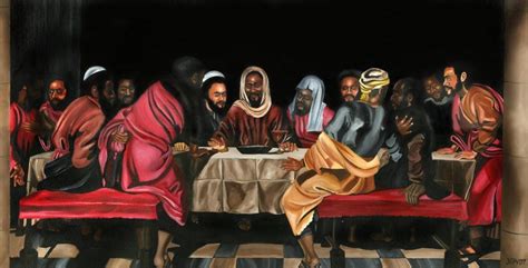 Last Supper William Johnson, Brown Art, Black Artwork, Last Supper, African American Art ...