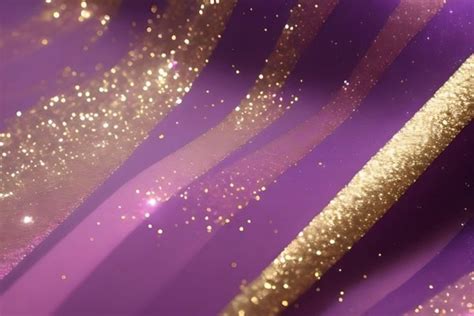 Purple and Glitter Gold Background Graphic by raspberrypartyco ...