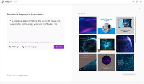 Microsoft powers-up AI in free design app | TechRadar