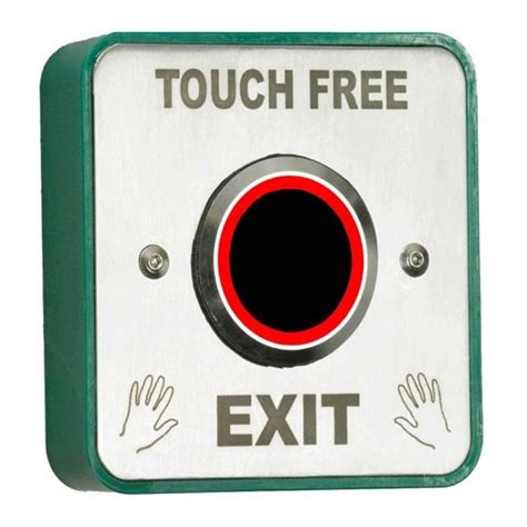 Securefast Touch Free Illuminated Exit Button - Saunderson Security