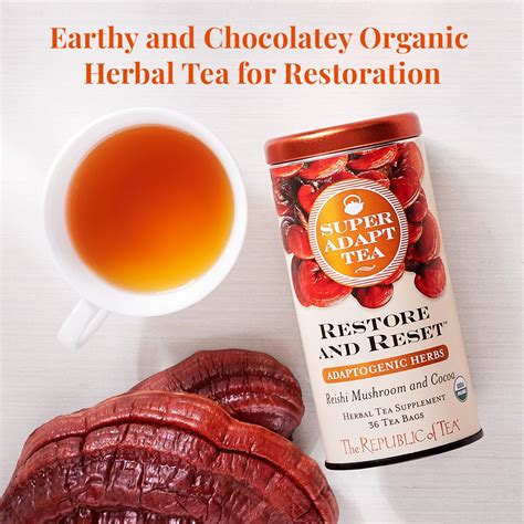 Reishi Mushroom Tea - Adaptogenic Tea | The Republic of Tea