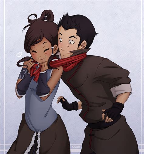 cute scarf-mako and korra - Avatar: The Last Airbender Photo (24601771 ...