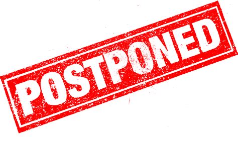 Postponed Stamp (PNG Transparent) | OnlyGFX.com