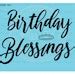 Birthday Blessings, Blessed Birthday SVG, Religious Birthday Gifts ...