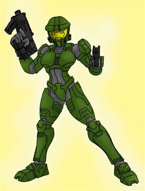 Female Spartan - Halo by CycKath on DeviantArt