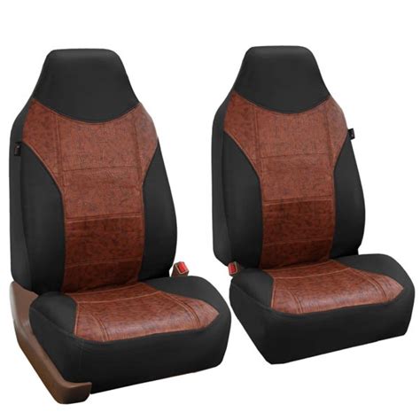 Toyota Prius 2020 Tortoise shell Textured Leather Seat Covers full Set