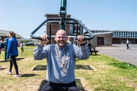 New outdoor gym launched at Ysgol Greenhill School in Tenby for pupils ...