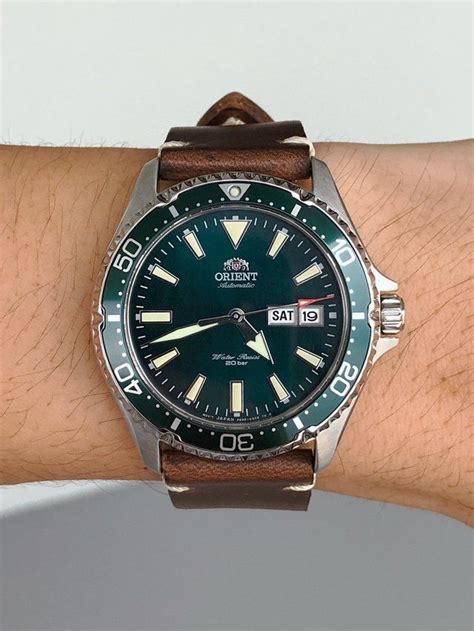 [Orient] Kamasu Green/Jade