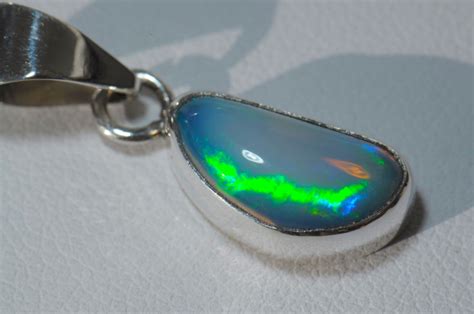 7sz Mexican Water Opal Sterling Silver Ring