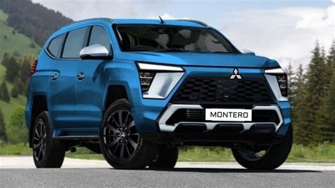 The New Generation Redesigned 2024 Mitsubishi Montero Sport Luxury SUV ...