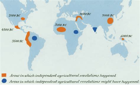 Neolithic Revolution Map