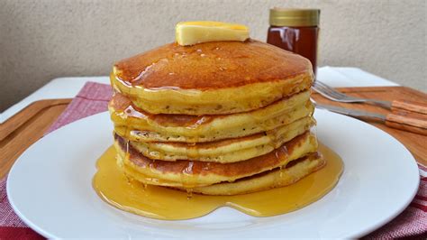 How to Make American Pancakes - Easy Homemade Pancake Recipe from ...