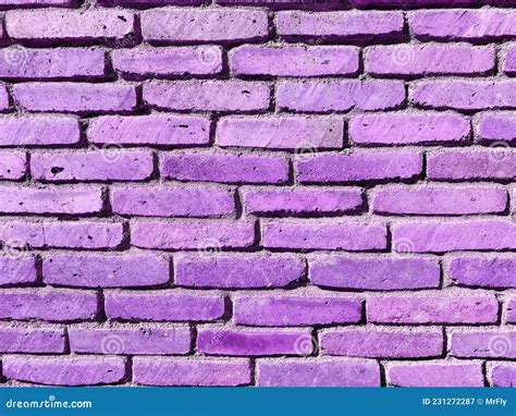 Vintage Brick Wall Texture, Purple Wall Background, Wallpaper Stock ...