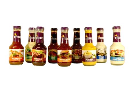 Steers Sauces (375ml) - Biltong St Marcus