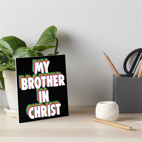 My Brother In Christ Meme Template - Printable Word Searches