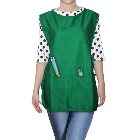 Opromo Unisex Cobbler Apron with two front pockets, Art Smock Aprons ...