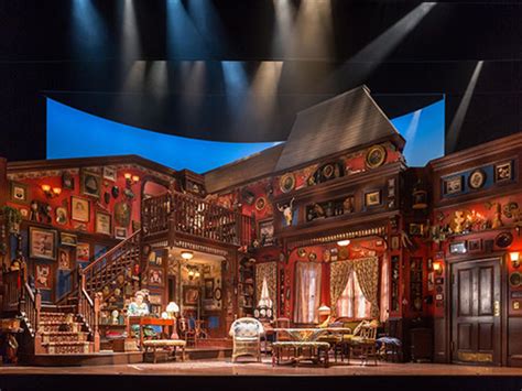 Behind the scenes of You Can’t Take It With You on Broadway | Scenic design, Set design theatre ...
