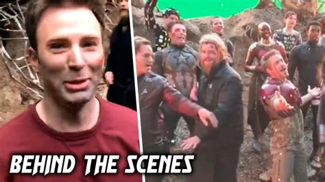 AVENGERS 4: Endgame BEHIND THE SCENES & BLOOPERS (2019) Part 1 - YouTube