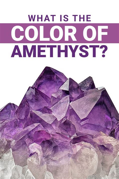 What is the Color of Amethyst? Learn About the Most Popular Purple Gem ...