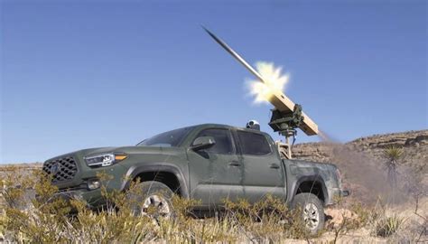 VAMPIRE Surface to air missile mounted on a tacoma | Tacoma World