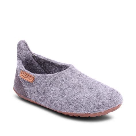 Bisgaard - Grey wool slippers - Grey - House of Kids