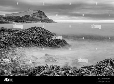 Kimmeridge Bay fossil hunting, Dorset, UK Stock Photo - Alamy