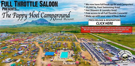 FTS Presents The Pappy Hoel Campground and Resort – Full Throttle Saloon