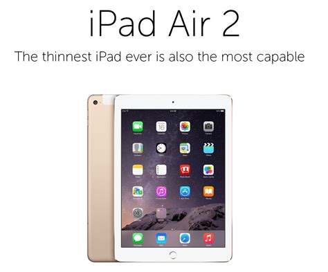 Buy Apple iPad Air 2 32GB WiFi/Cellular Tablet - Gold @ Best Price ...