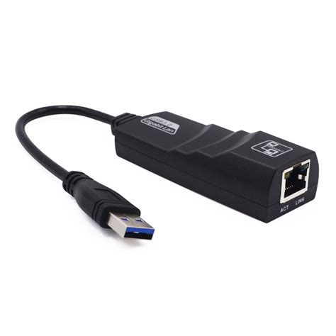 Generic USB Ethernet Adapter Network Card USB 3.0 to RJ45 Lan Gigabit ...