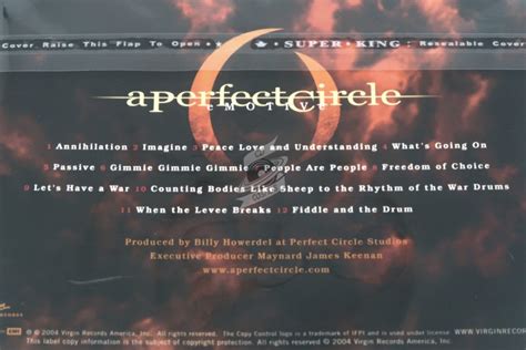 A Perfect Circle – Emotive – cdcosmos