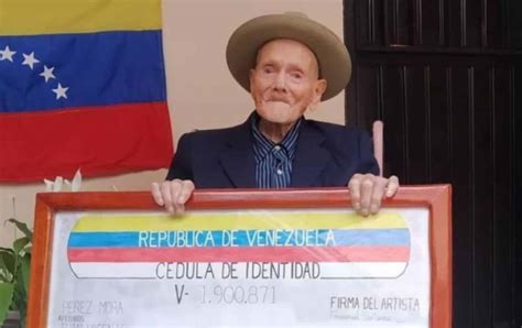 El venezolano Juan Vicente Pérez, el hombre más longevo del mundo