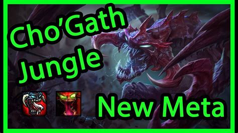 Cho'Gath Jungle (S5) - League of Legends Full Game w/ Commentary - YouTube