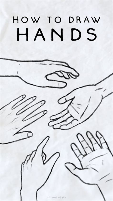 How to Draw Hands: Easy Simple Tutorial