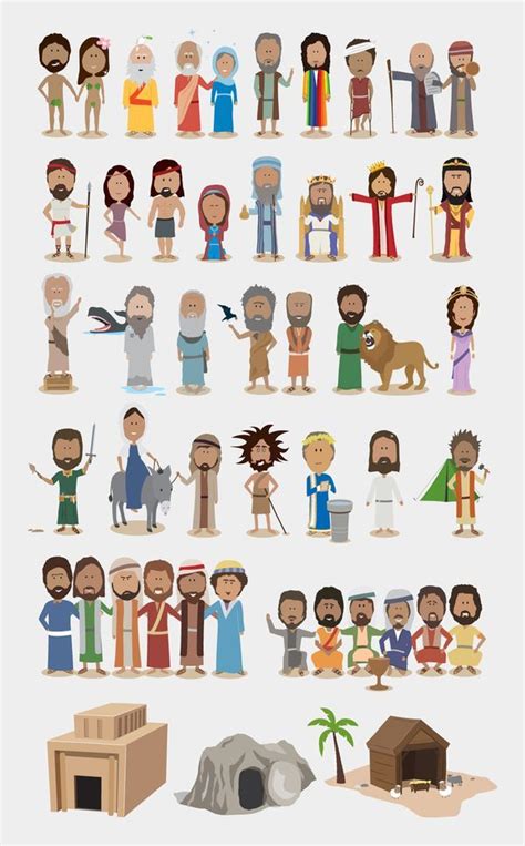 Printable Bible Characters