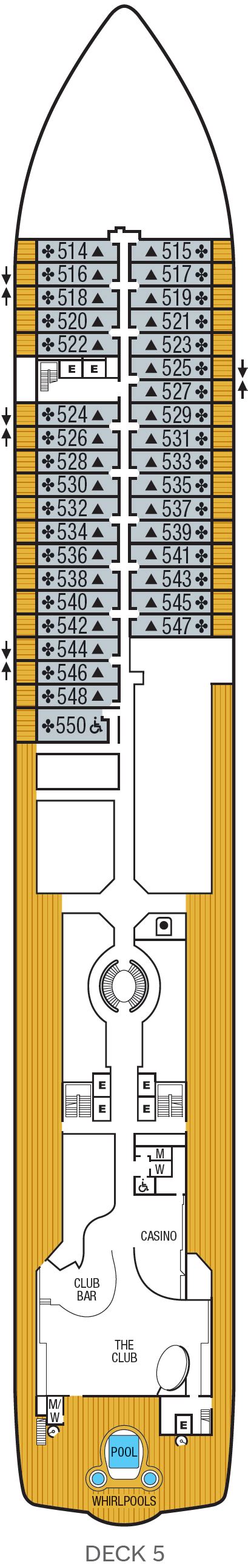 Seabourn Ovation Deck Plan | Seabourn | ROL Cruise