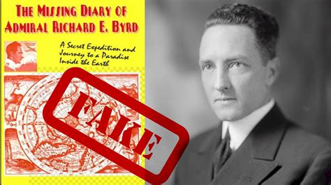 FAKE - Missing Diary of Admiral Richard Byrd - IT'S NOT REAL! - YouTube